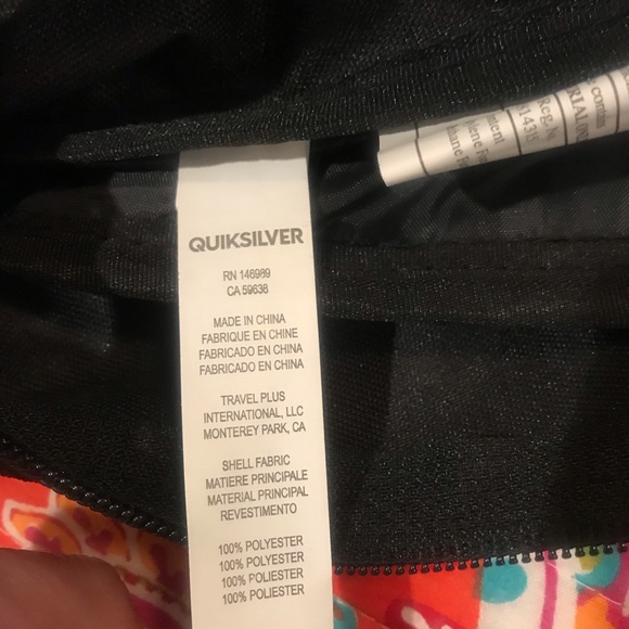 Quicksilver Backpack New - Picture 7 of 9